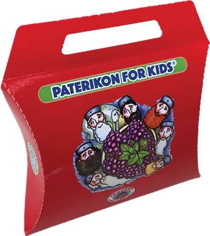 Select this "Paterikon Purse" and turn Saint Onouphrios' illustrated life into an excellent little Orthodox gift for the children of your parish or homeschool co-op!