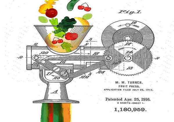 Turner's fruit press