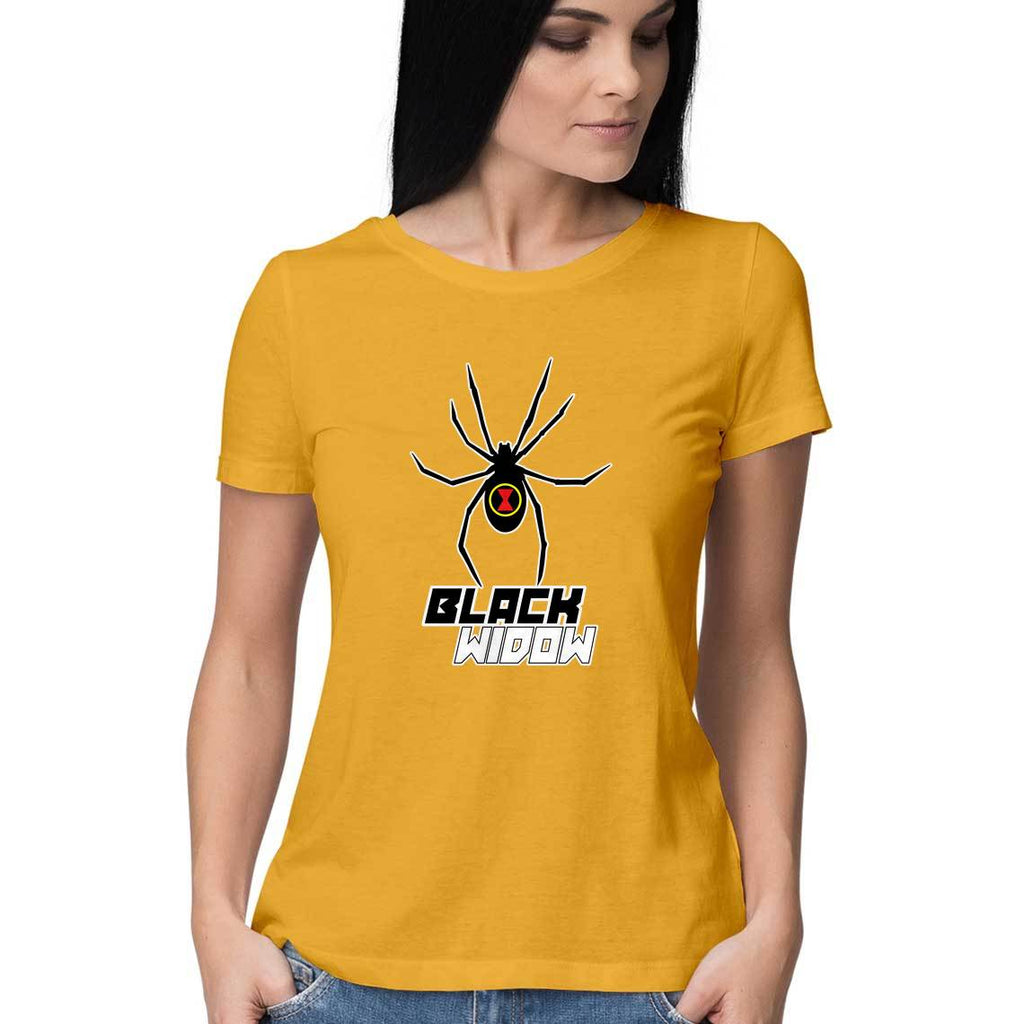 black widow t shirt india