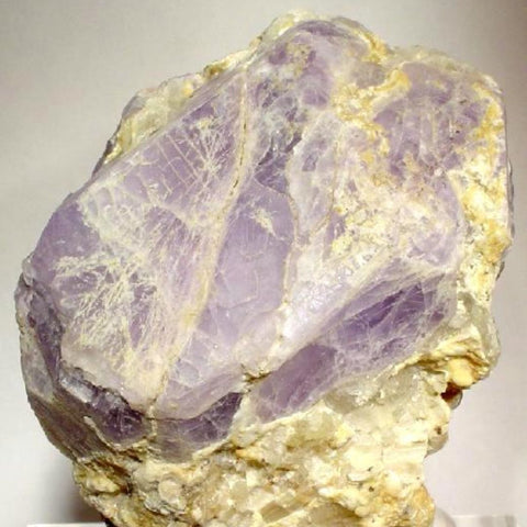 hackmanite's color ranges from greenish white through to dark purple