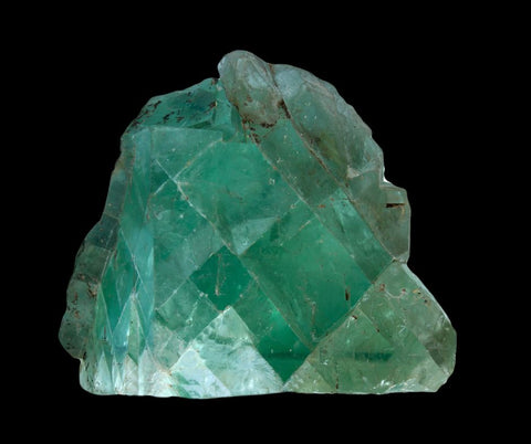 blue green fluorite crystal