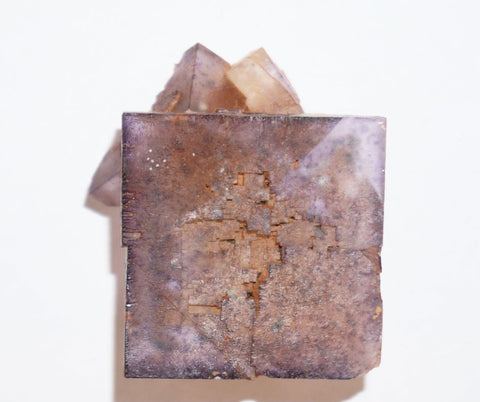brown crystals of fluorite