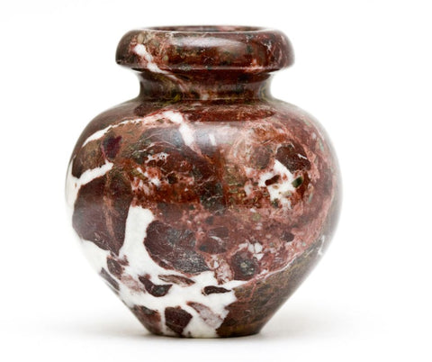 brown onyx vase