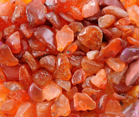 Carnelian helps stimulate courage