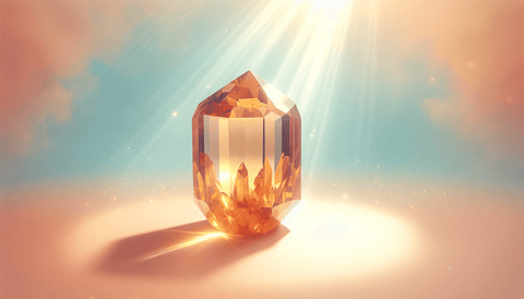 Citrine crystal for success