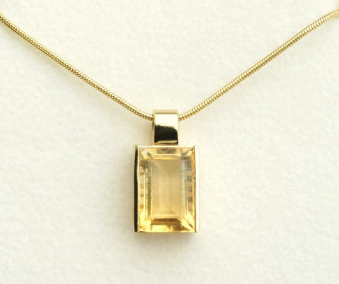 Citrine is a variety of Quartz that is safe for everyday wear