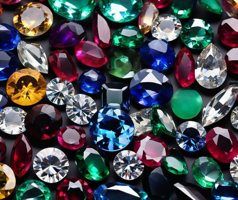 Popular crystals in a variety of colours