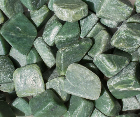 Green jade promotes peace and serenity