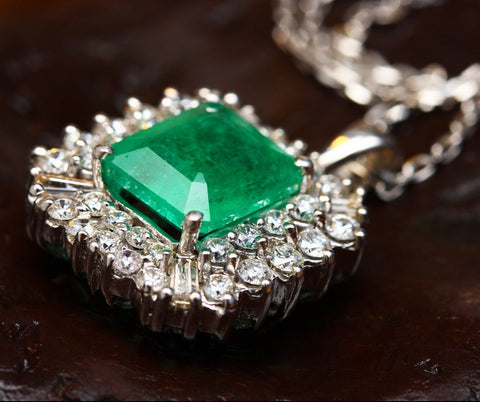 Green stone jewelry