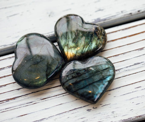 grey labradorite