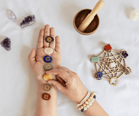 Balancing your chakras with crystals