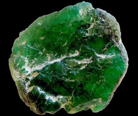 raw emerald gemstone