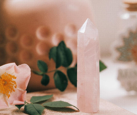 rose quartz is helpful for relieving stress instantly
