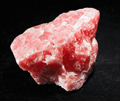 rough cut Rhodochrosite