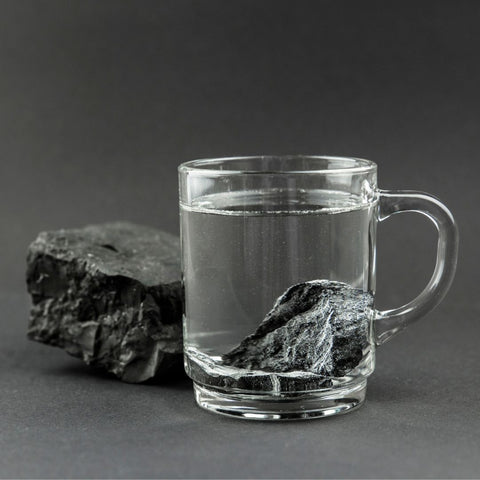 using shungite to purify water and destroy harmful pathogens does not work without a filtration system