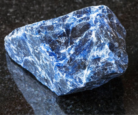 Sodalite is used for its calming properties