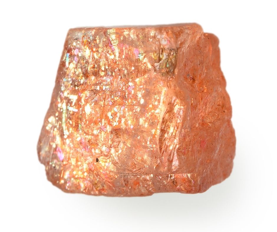 Sunstone crystal with aventuresence