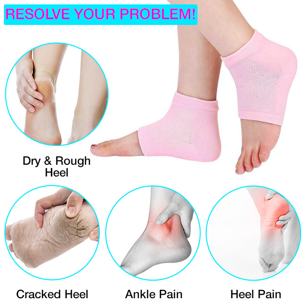 gel socks for cracked feet