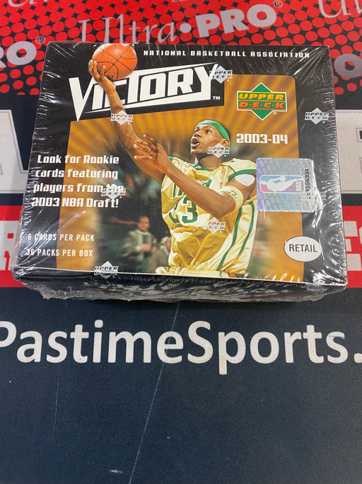 2003/04 Upper Deck Victory NBA Basketball Retail Box