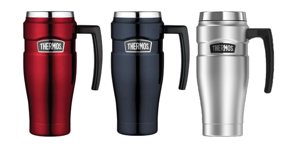 Thermos insulated travel mug