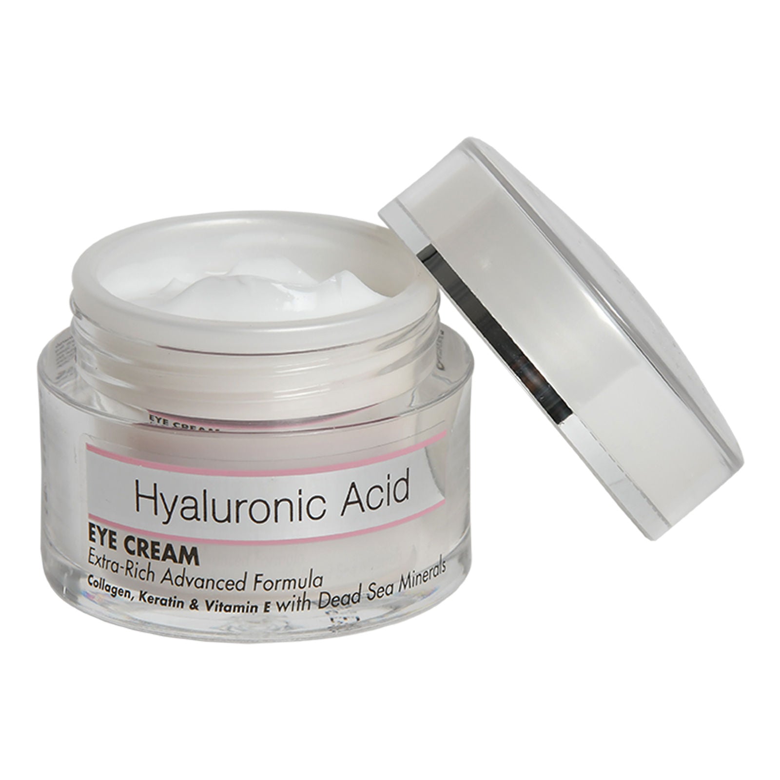 Hyaluronic Acid Eye Cream Extra-Rich Advanced Formula Collagen, Kerati ...