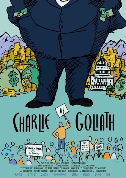 Cover Art for Charlie vs Goliath