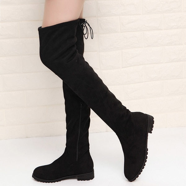 knee high winter boots
