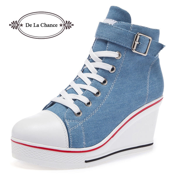 high top canvas shoes womens