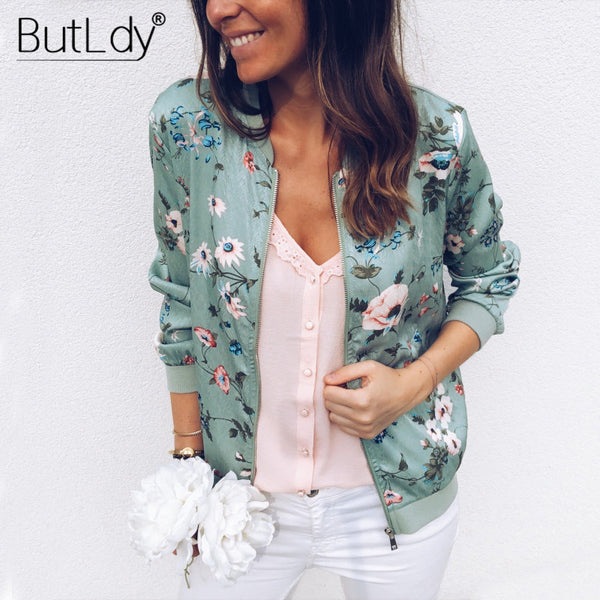 floral summer jacket