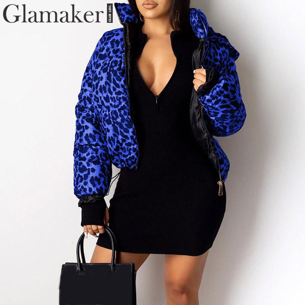 leopard short jacket