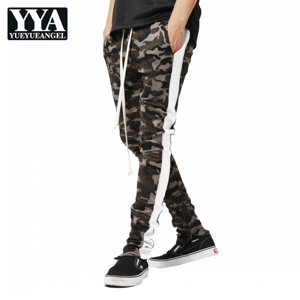 hip hop zipper joggers