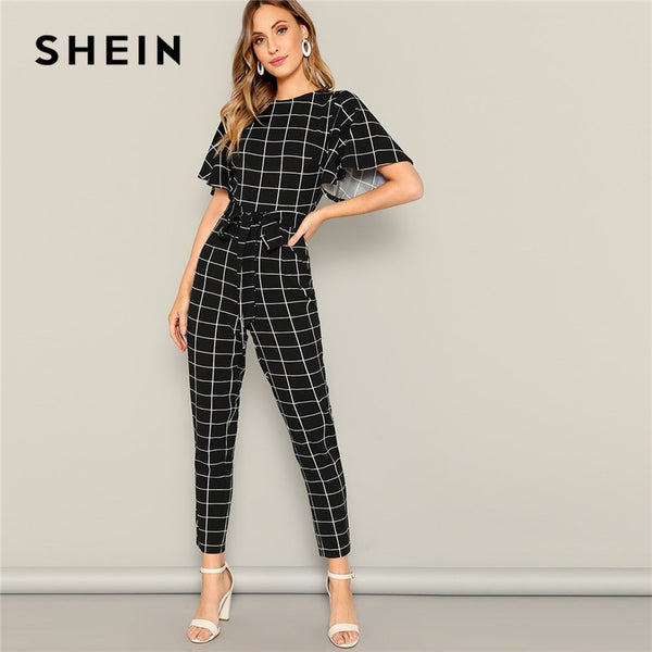 shein black jumpsuit