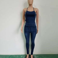 womens skinny jumpsuit