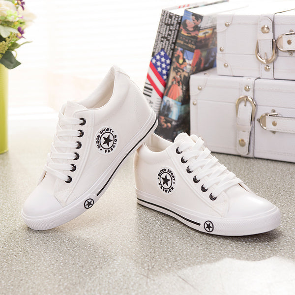 white casual shoes for girl