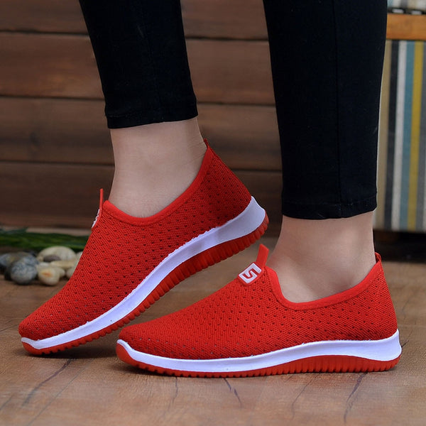 red sock sneakers womens