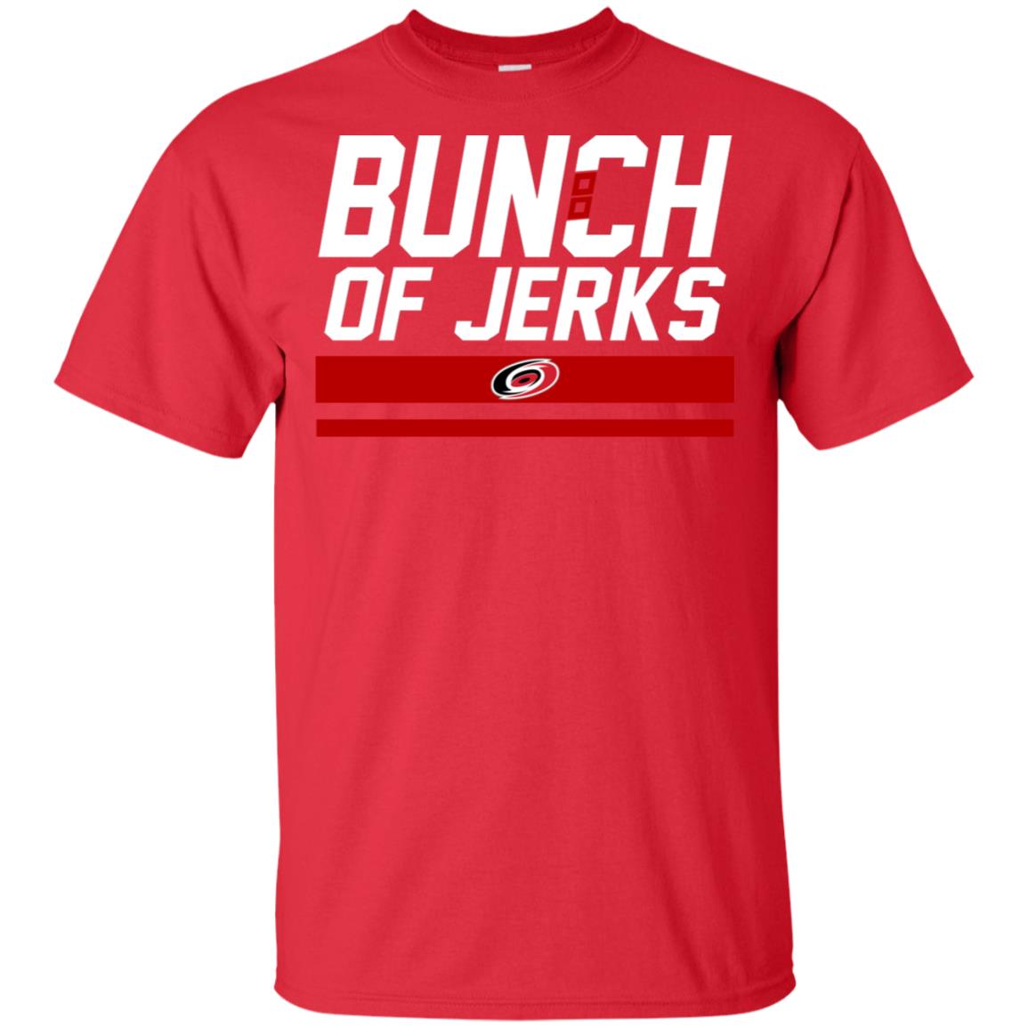 Bunch Of Jerks Carolina Hurricanes T Shirt – TeeLindy