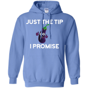 Eggplant Just the Tip I promise Hoodie