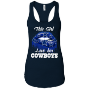 Cowboys football Dallas Fans American Ladies Tank