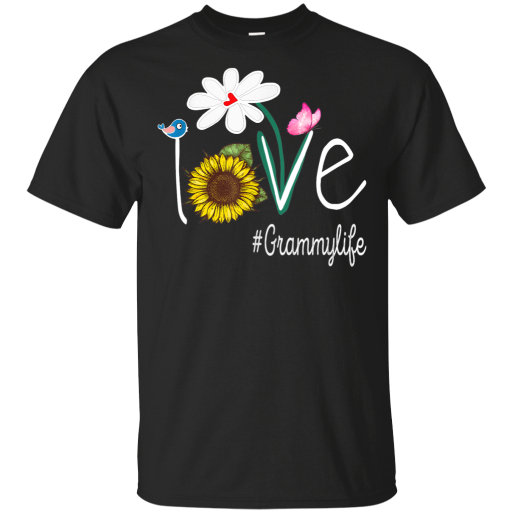 Mom Heart T-Shirt Love Flora #Grammylife Grammy Life