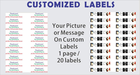 Future Sticks - Customized Labels - Upload your photo or design,
