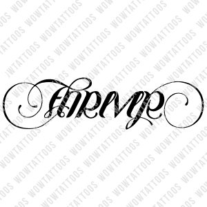 Tattoo You Will Forever Be My Always Papercutting Template  Etsy