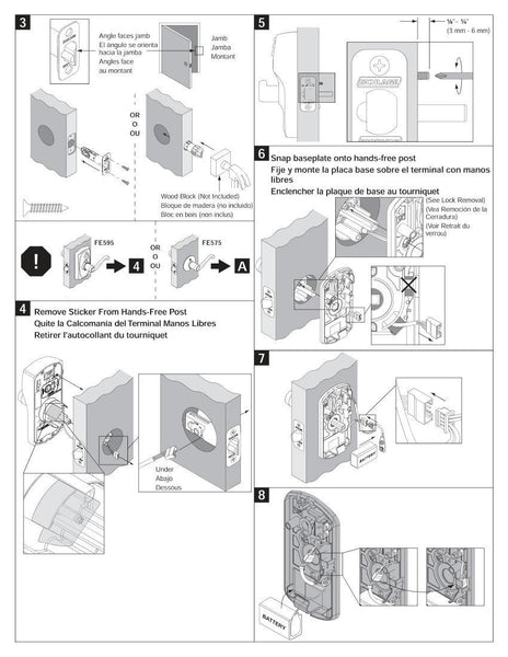 schlage keypad lock won t lock