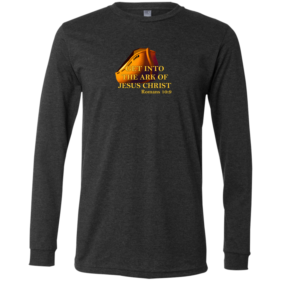 Get Into the Ark of Jesus Christ Men’s Jersey LS Tee Shirt
