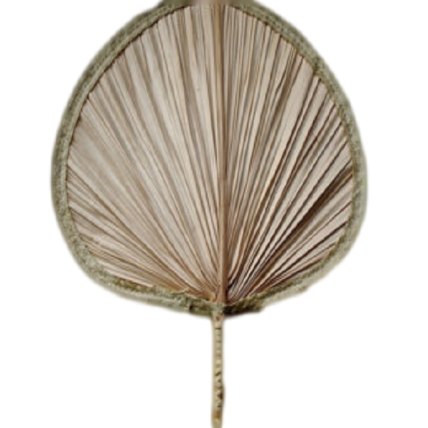 rattan hand fan