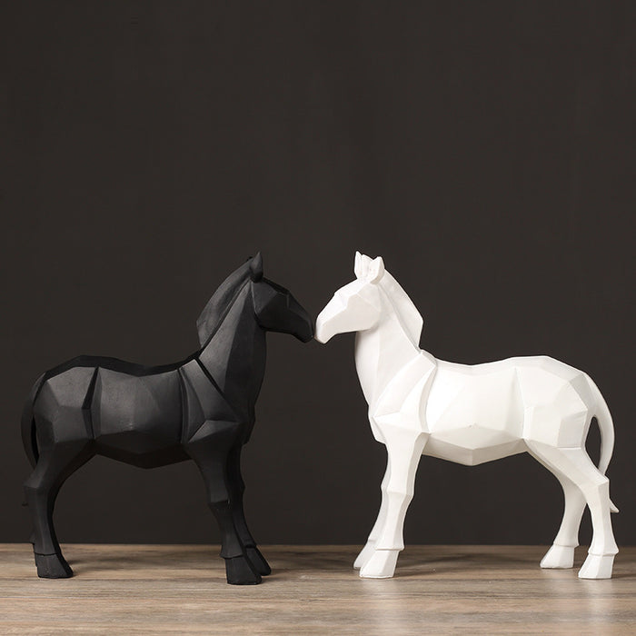 Horse Diy 3d Papercraft Pdf Paper Sculpture Template Origami