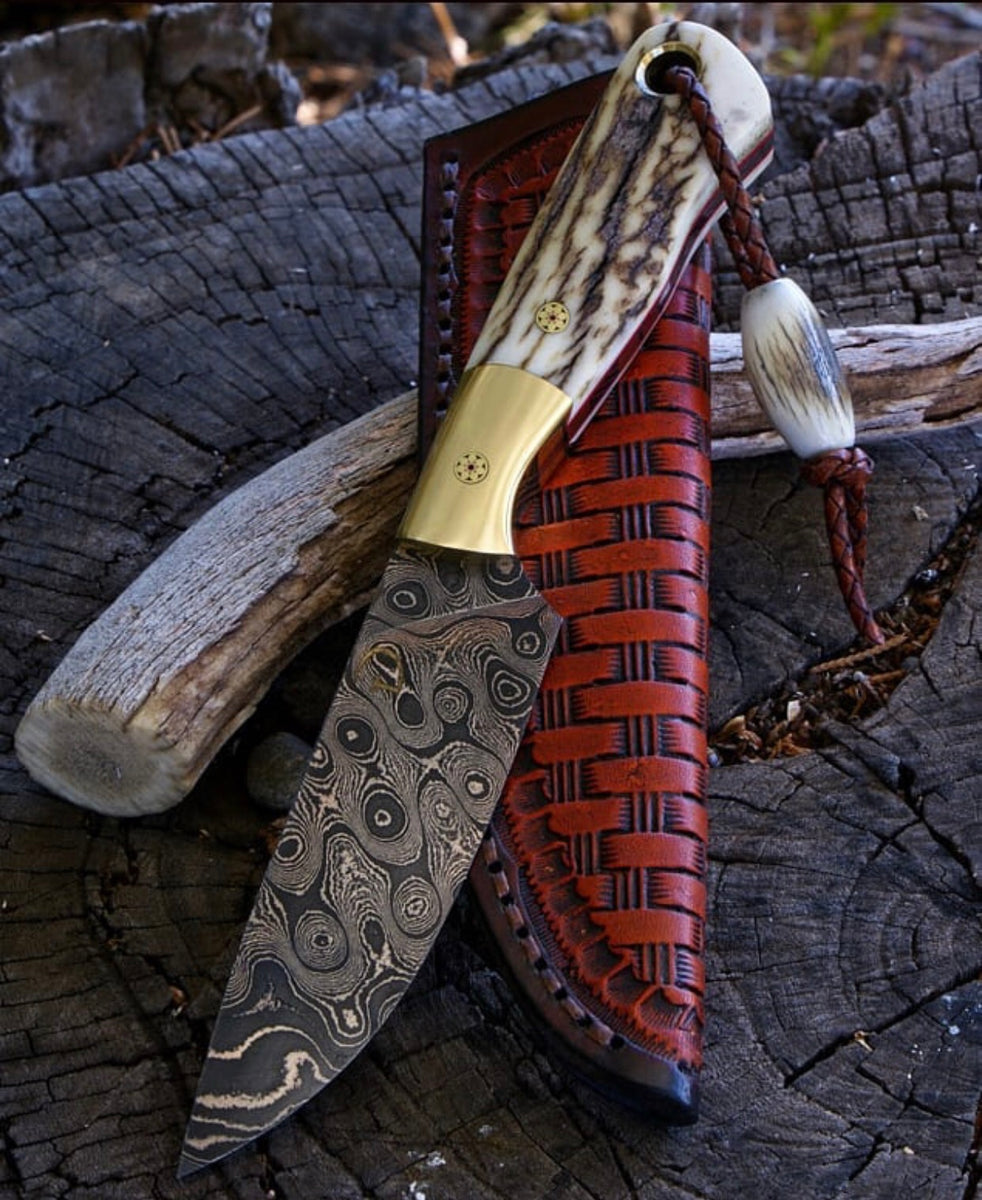 raindrop damascus battle axe