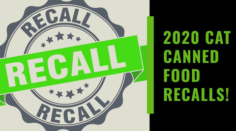 2020 pet food recalls