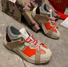 Load image into Gallery viewer, Valent Sneakers Orange Grey
