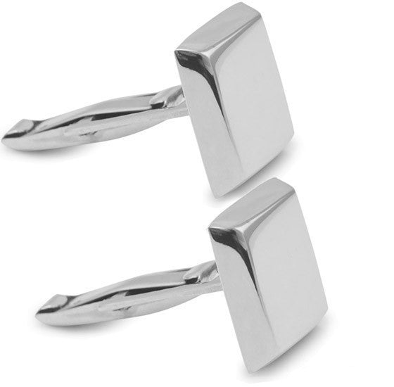 Engravable Cuff Links - Angelucci Jewelry product image