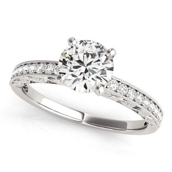 Sylvie Antique Style Diamond Engagement Ring S1389